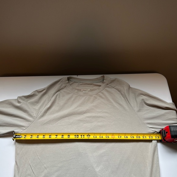 YoungLA Tan Long Sleeve Tee Soft Cotton Blend - Picture 5 of 7
